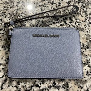 Michael Michael Kors card case with wrislet strap
